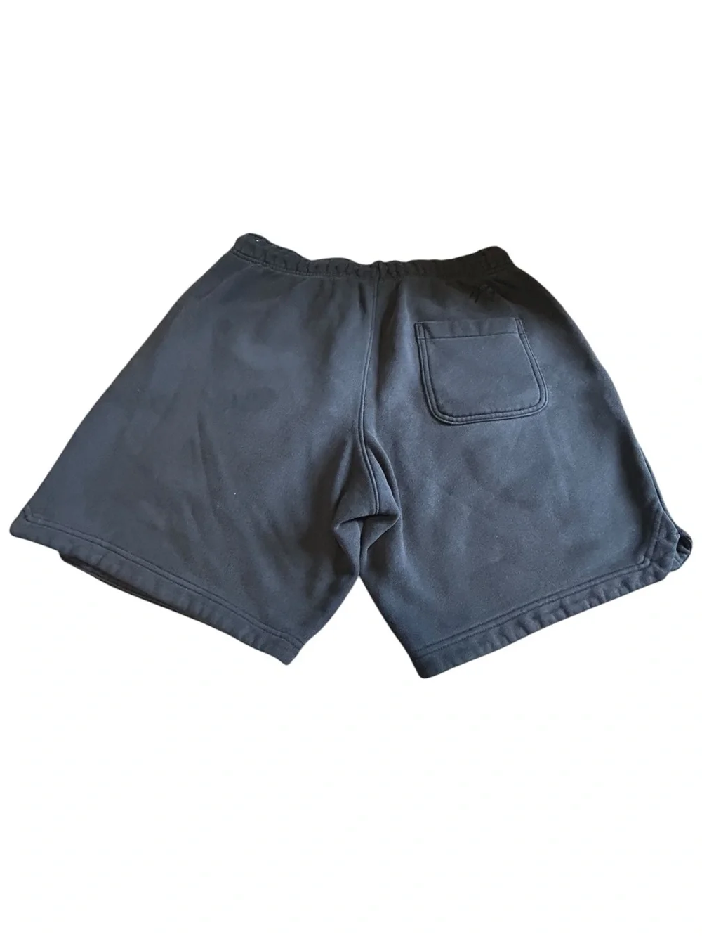 Jordan Essentials Washed Black Fleece Shorts Men’s Medium
